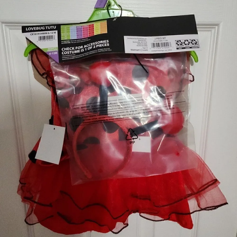 Lady Bug Tutu Halloween Costume